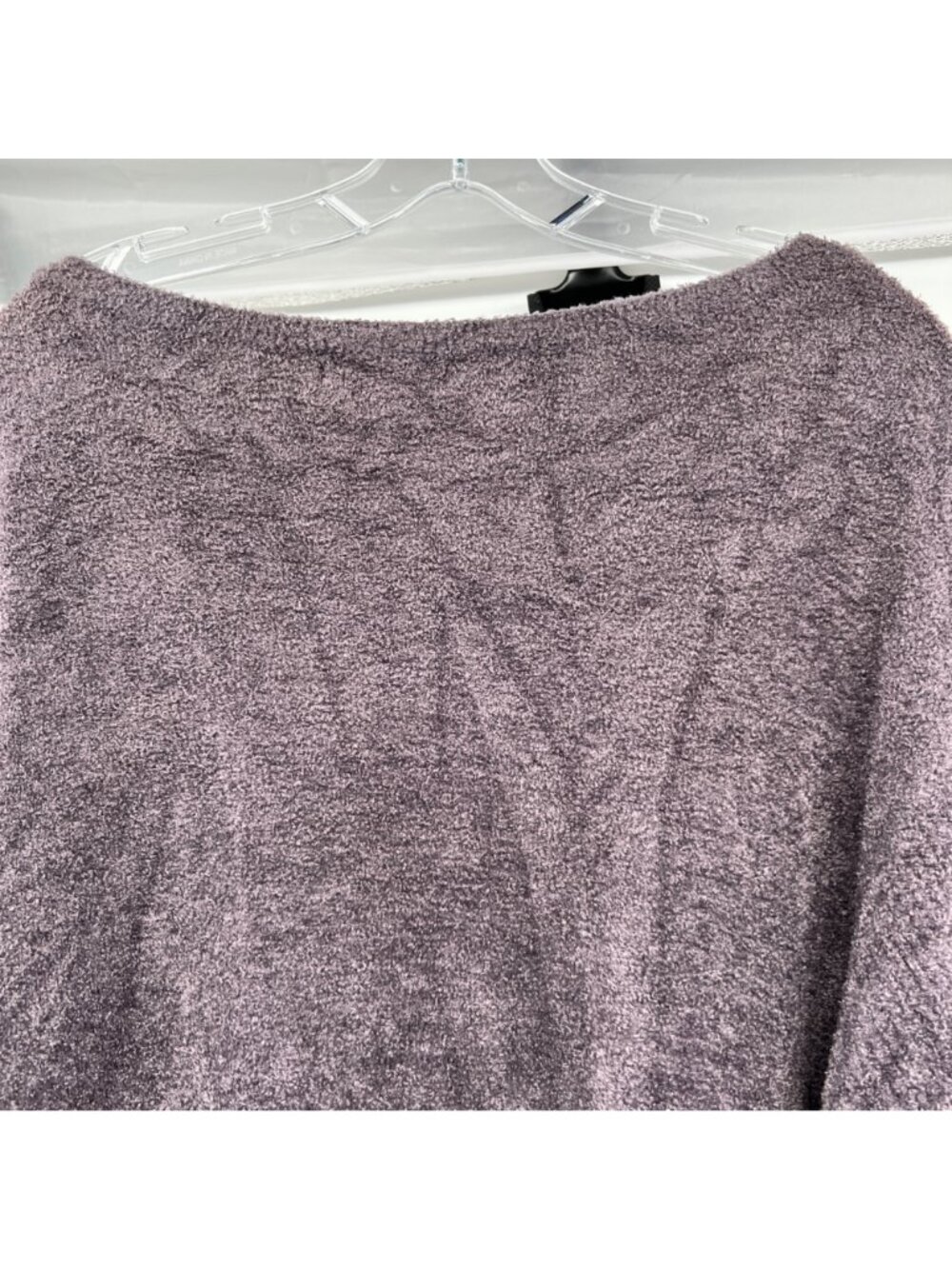 Barefoot Dreams Womens Soft Knit Sweater Purple Pullover Size 3X - Picture 6 of 9